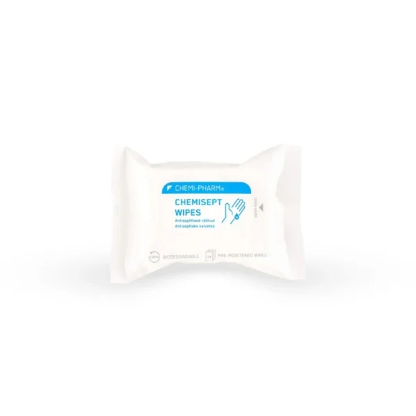 thumbnail_ChemiseptWipes CHEMISEPT WIPES 24 rätikut pakendis