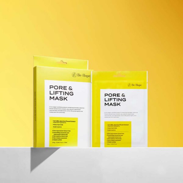 Be-Hope Niisutav ja pinguldav lehtmask