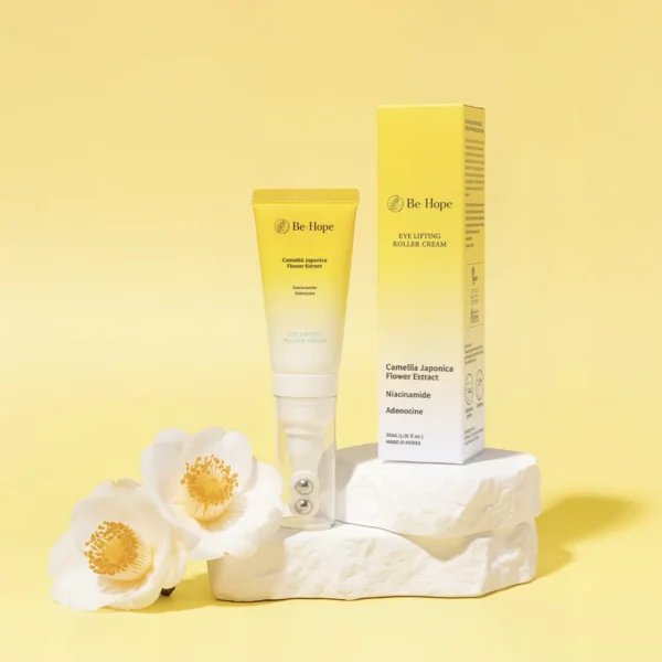 Be-Hope Massaažirullikuga niisutav ja pinguldav silmakreem