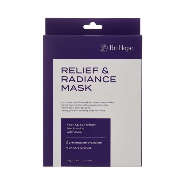 Be-Hope Niisutav ja rahustav lehtmask