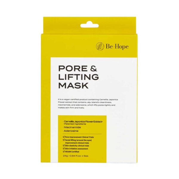 Be-Hope Niisutav ja pinguldav lehtmask